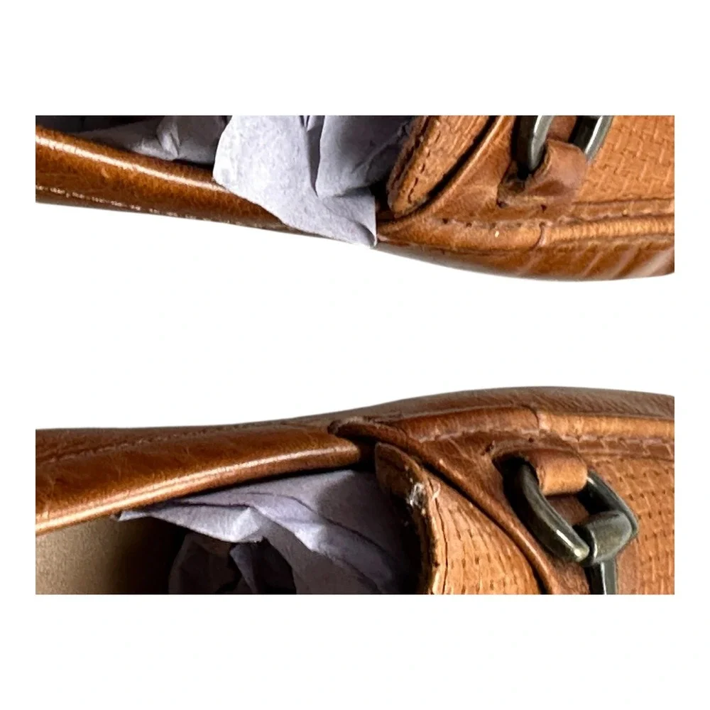 CURT & LARSON Men's‎ Crespo Cog Loafers Buckle Bit Leather Tan US 11